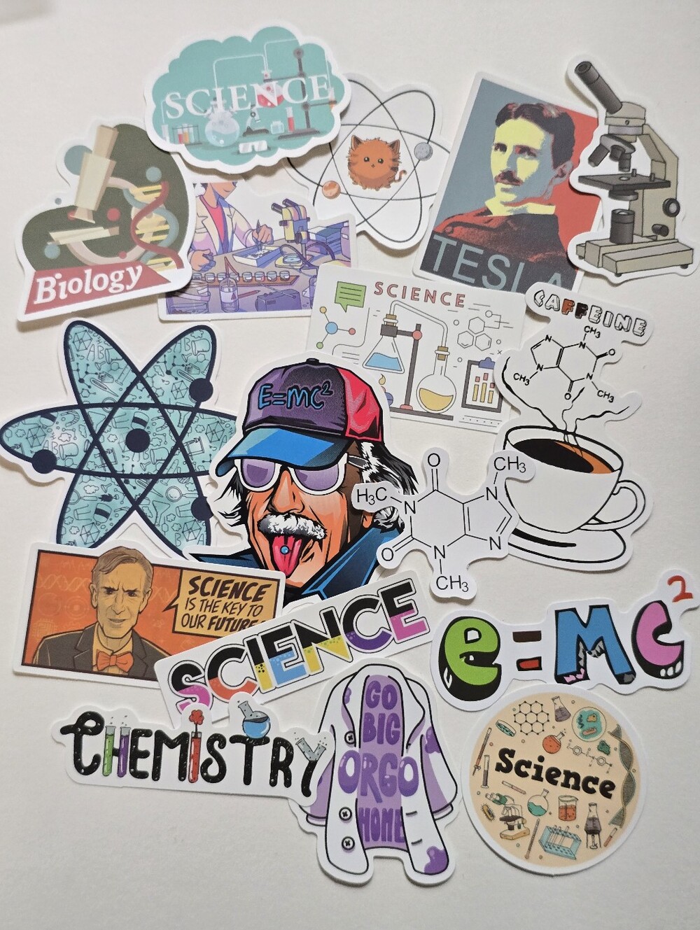 Science Stickers Pack